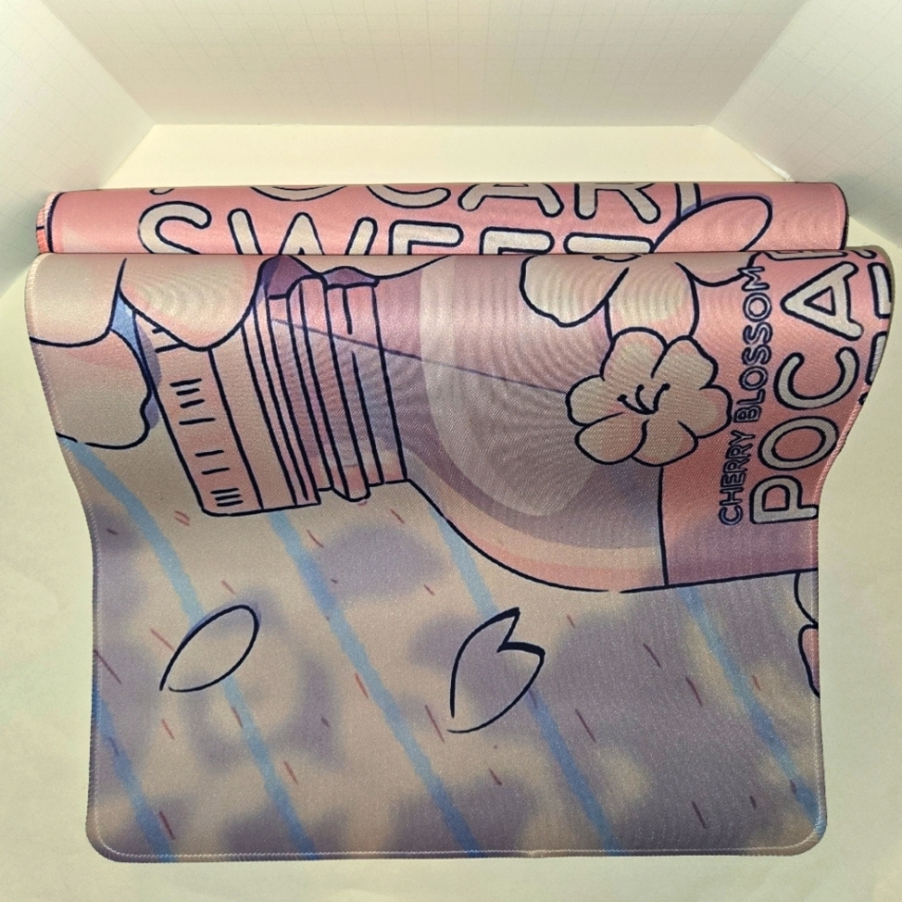 Large Mousepad with Cherry Blossom Design